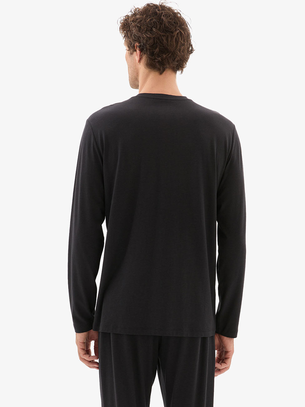 Blackspade Men's Black Pyjama Set