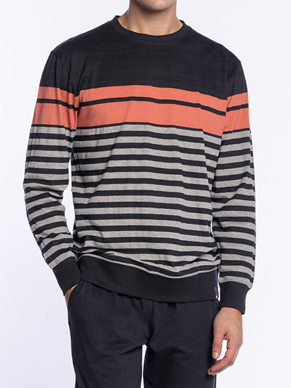Punto Blanco Sophisticated Striped Long Cuffed Pyjama