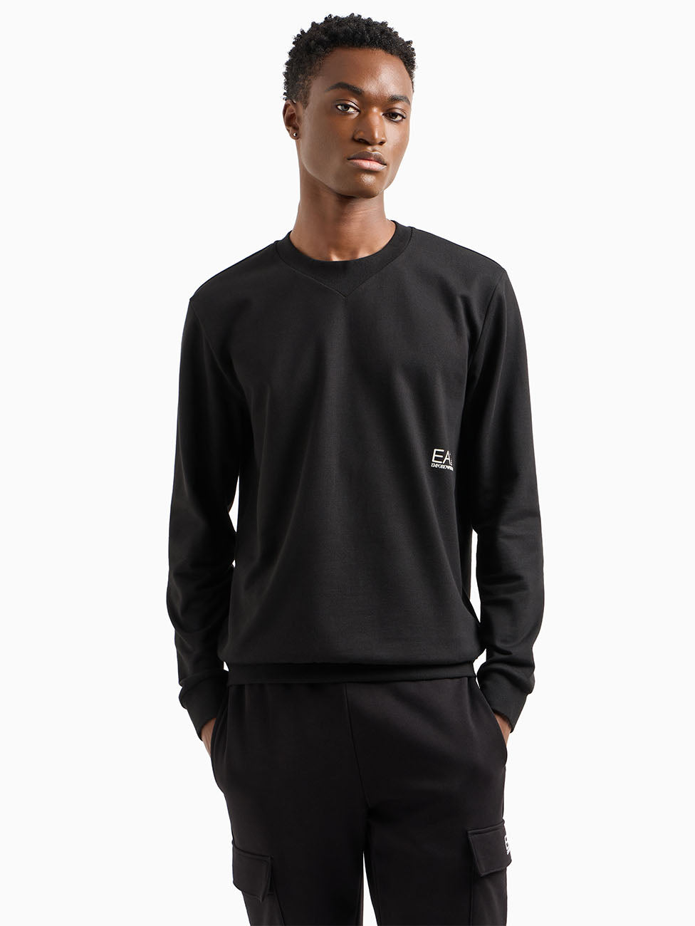 EA7 Graphic Series Crew-neck Sweatshirt
