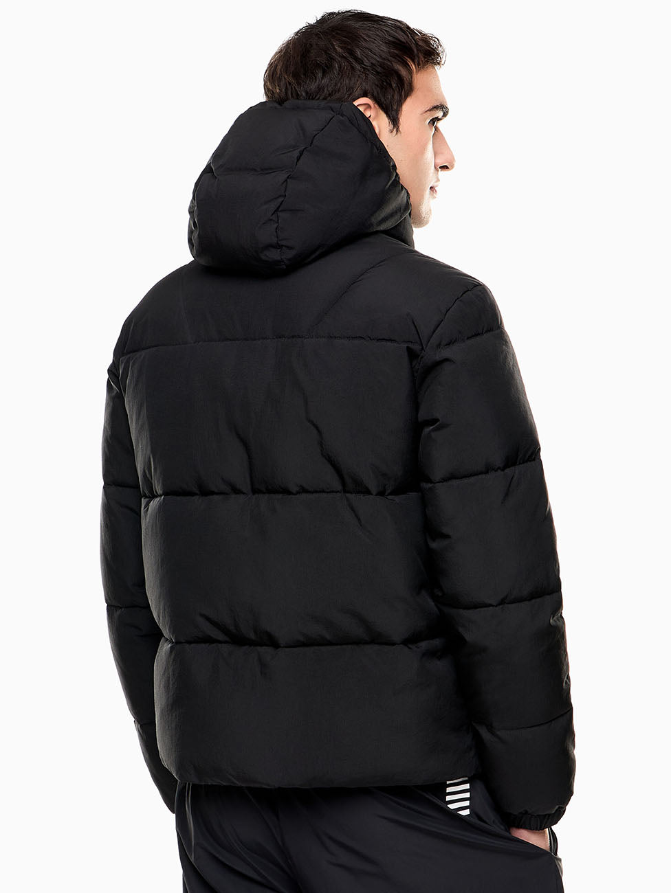 EA7 Iridescent Nylon Padded Jacket