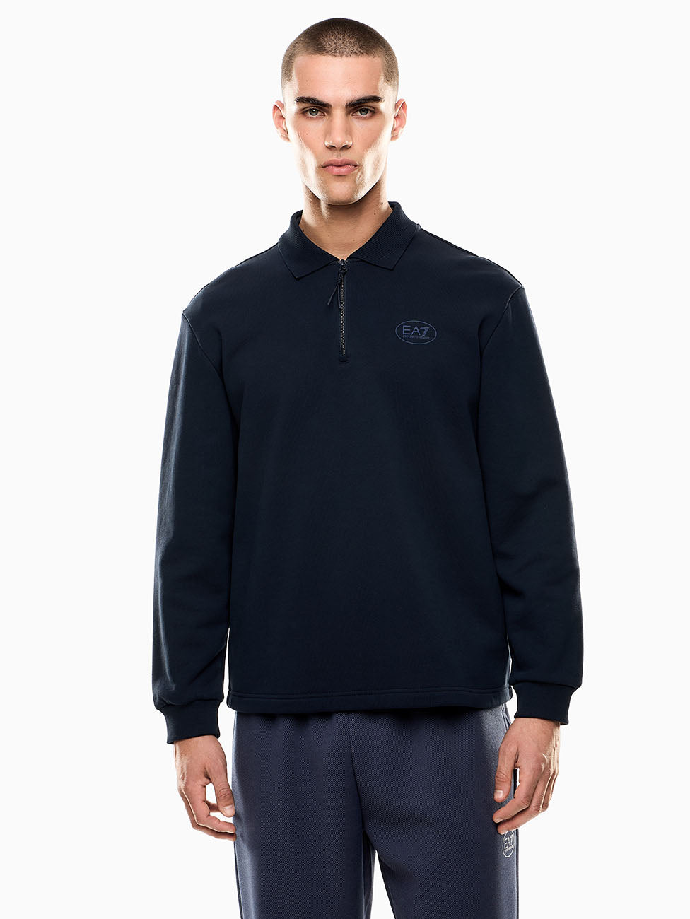 EA7 Golf Club Long-sleeved Polo Shirt