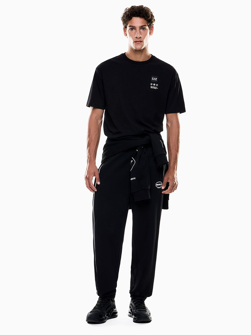 EA7 Logo Series Printed T-shirt