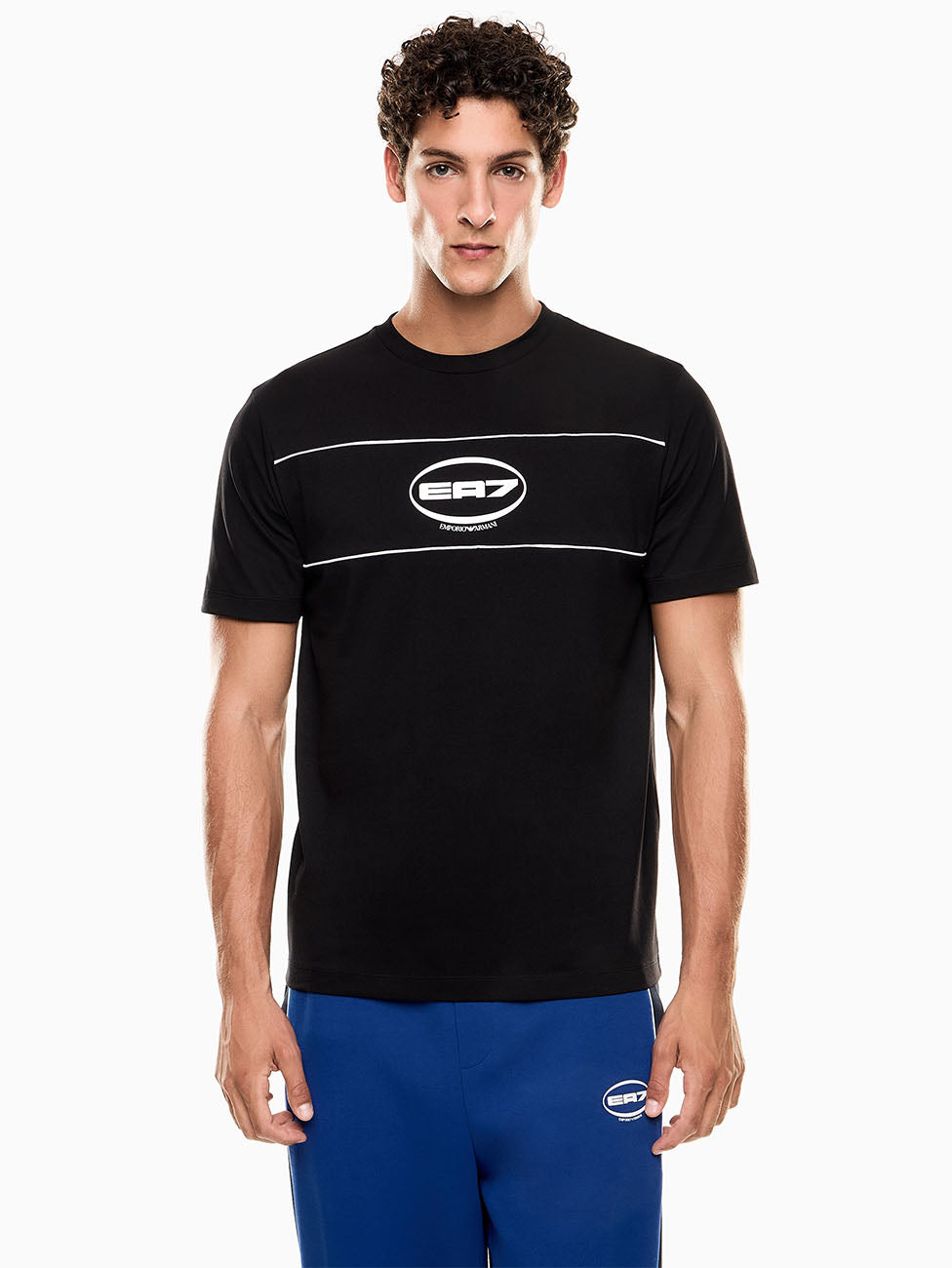 EA7 Logo Series Crew-neck T-shirt