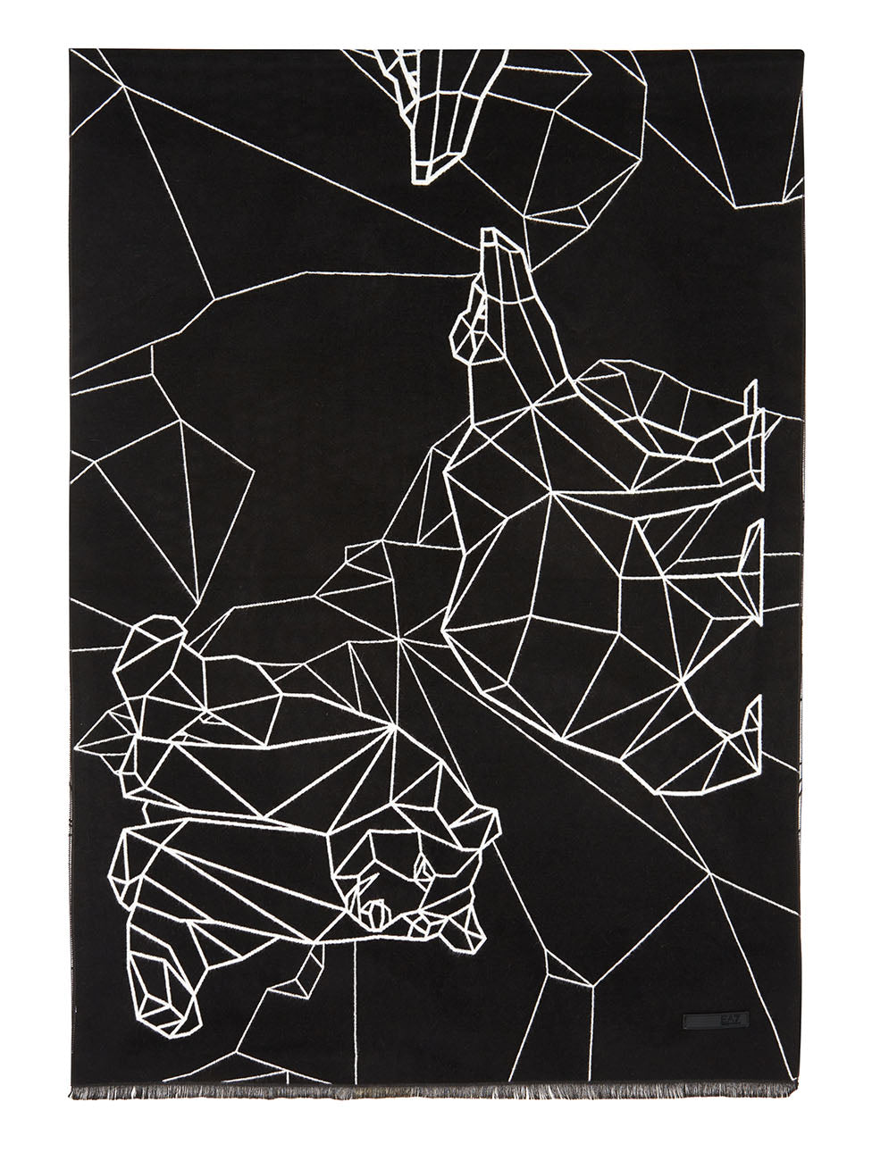 EA7 Geometric Bear Unisex Scarf