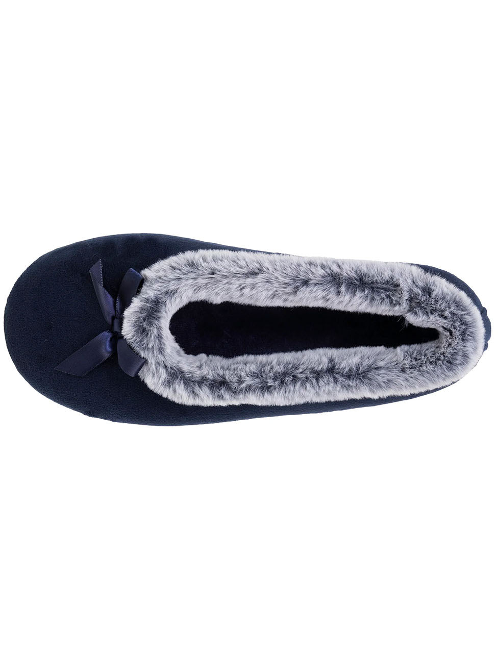 Isotoner Navy Women's Ballerina