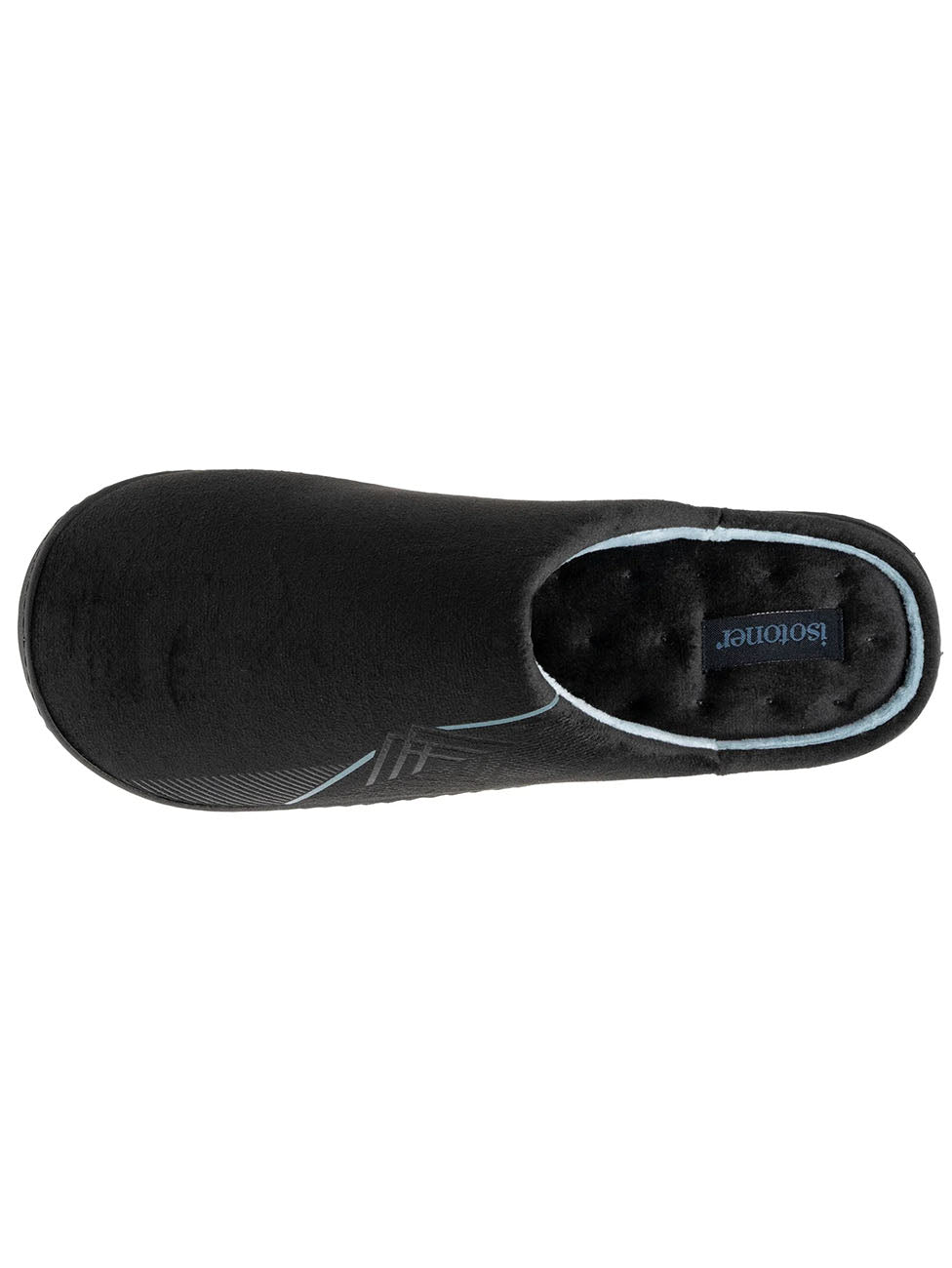 Isotoner Men's Diamond Gray Slippers