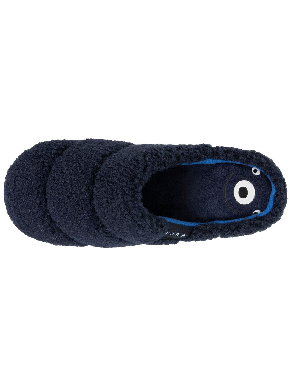 Isotoner Junior Navy Padded House Slippers