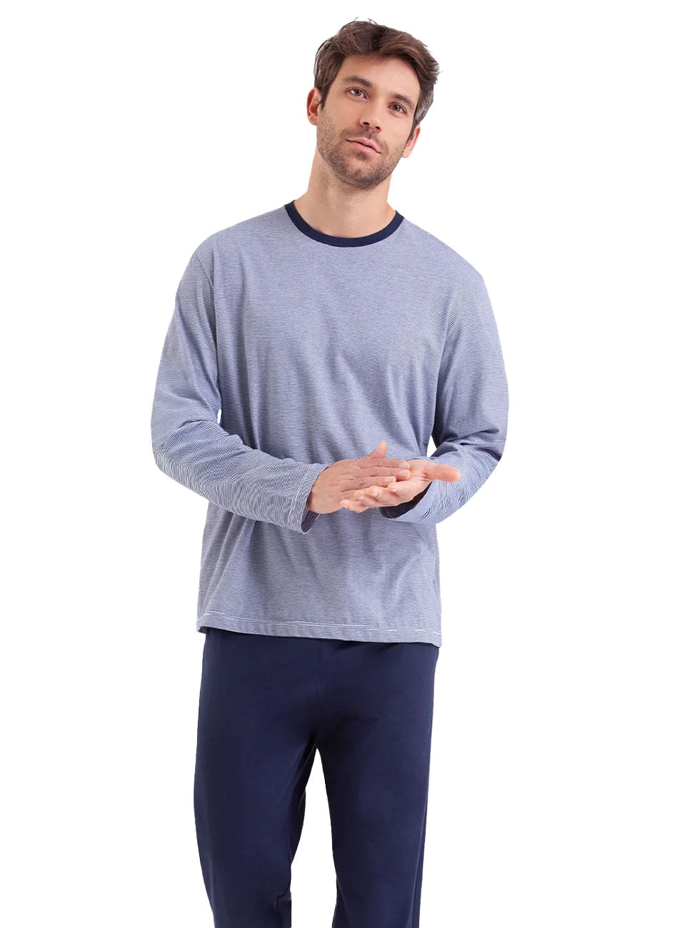 Eminence Cotton jersey Men's long Pyjama