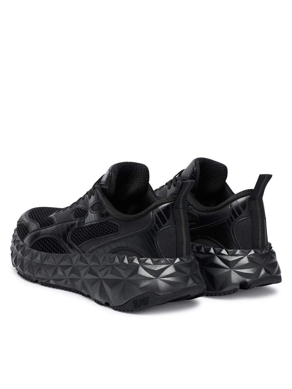 EA7 Triple Black Ultimate C2 Kombat Tech Sneakers