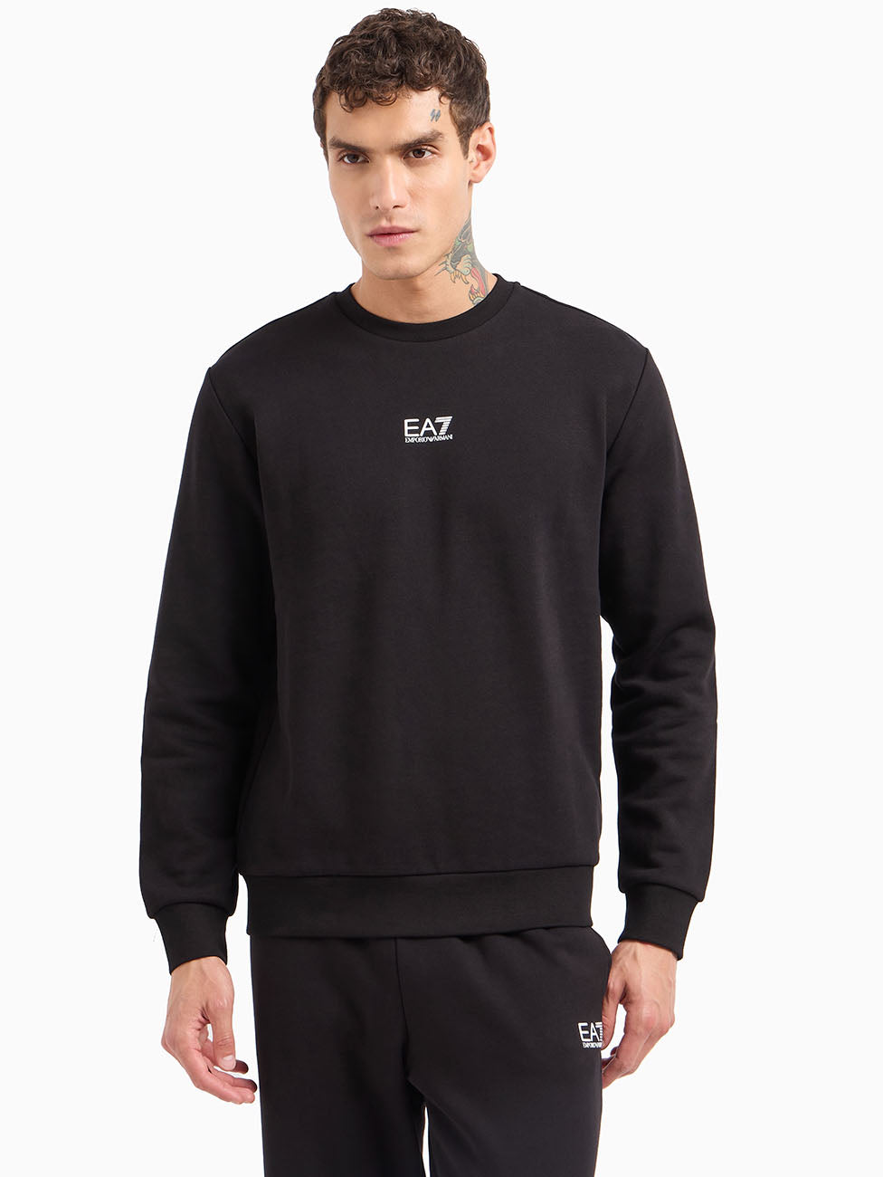 EA7 Core Identity Crew-neck Sweatshirt
