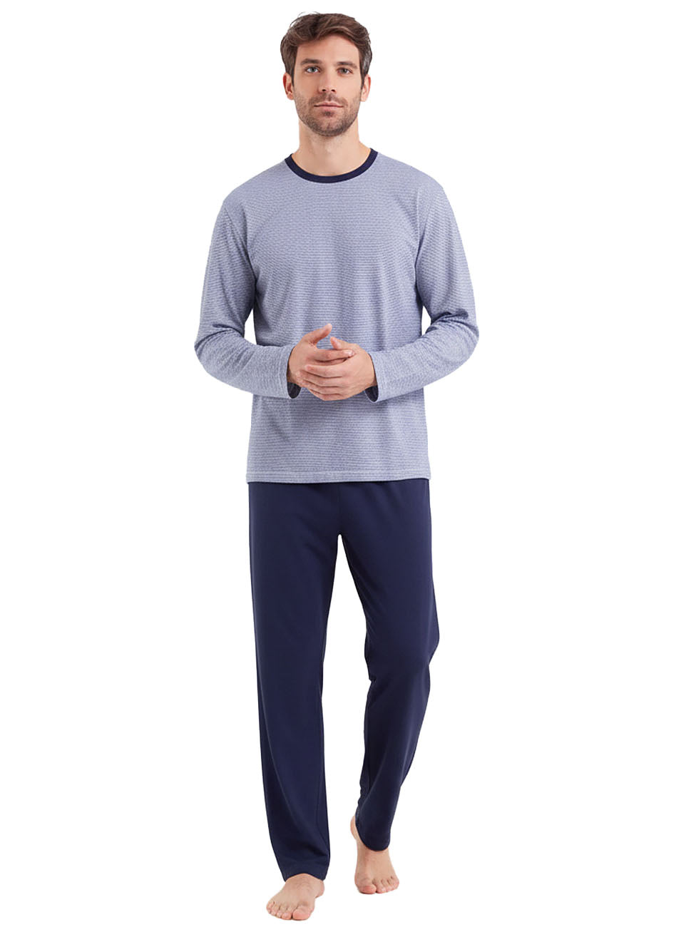 Eminence Cotton jersey Men's long Pyjama