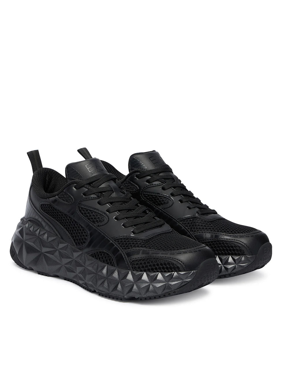 EA7 Triple Black Ultimate C2 Kombat Tech Sneakers