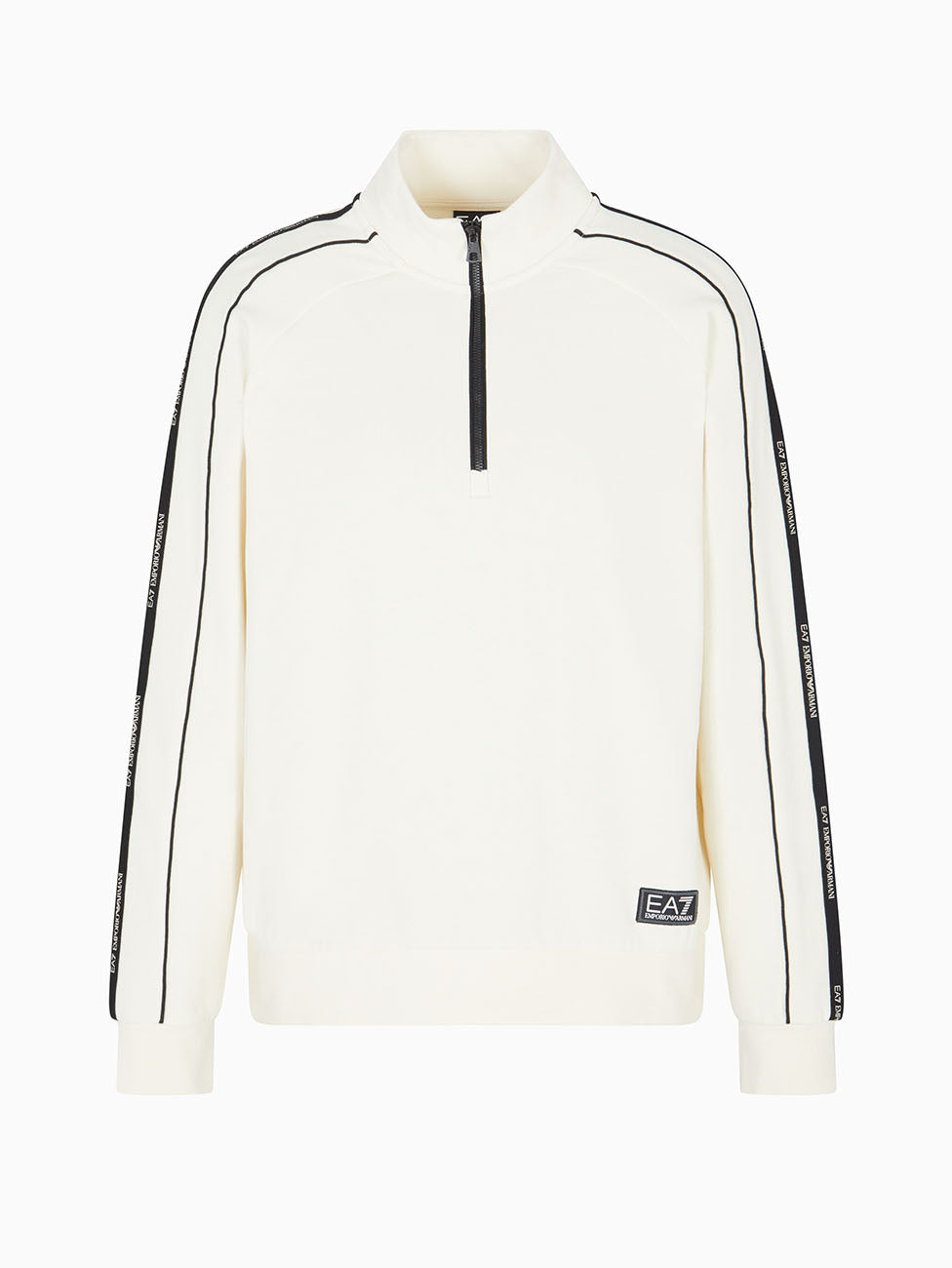EA7 Cotton-blend Logo Series Sweatshirt