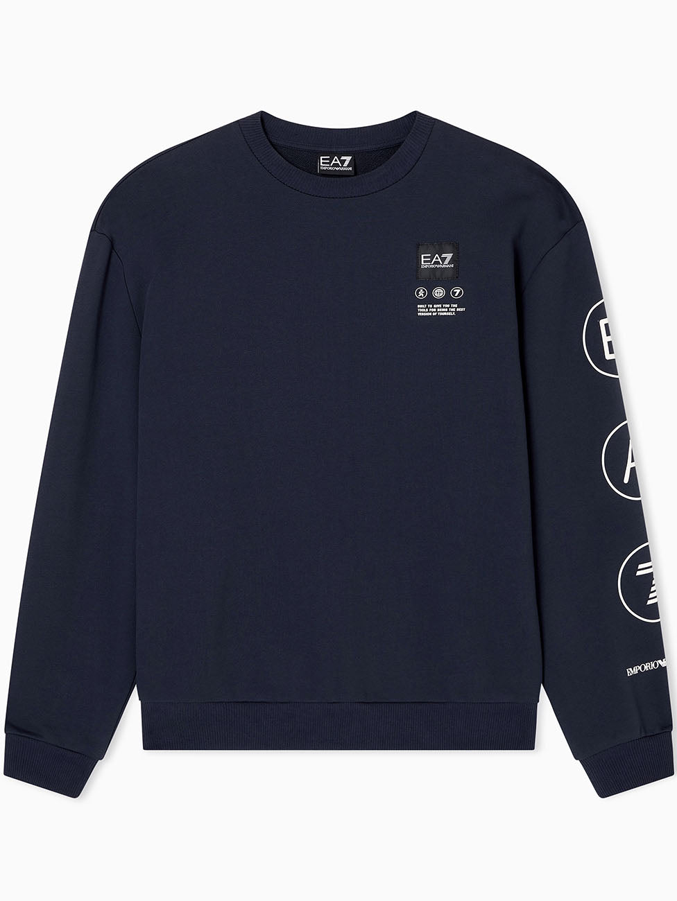 EA7 Logo Series French Terry Sweatshirt