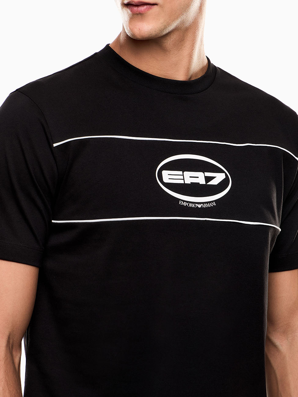 EA7 Logo Series Crew-neck T-shirt