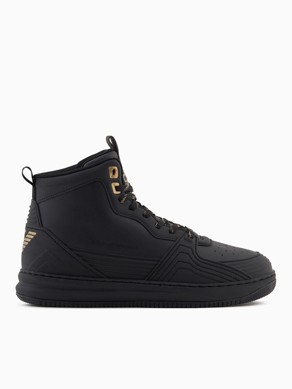 EA7 Triple Black & Gold Unisex Boots