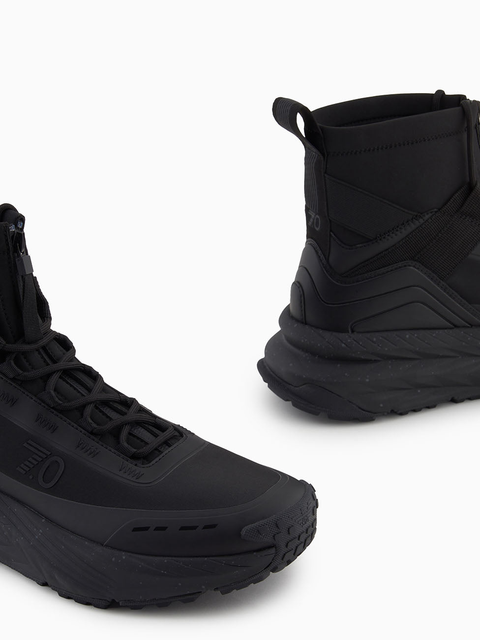 EA7 Crusher Sonic Tortoise 7.0 High-top Sneakers