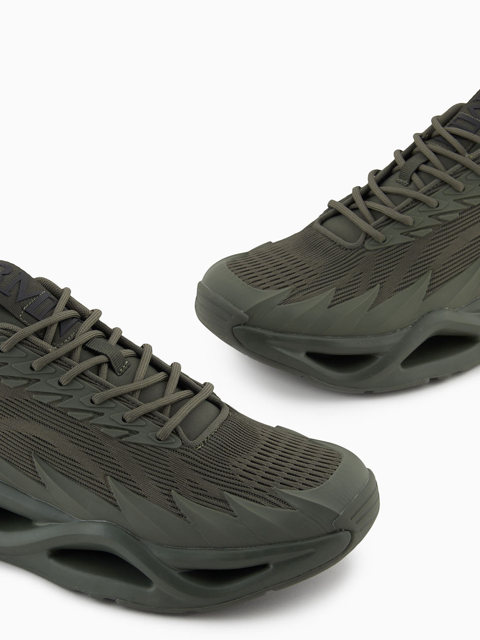 EA7 Olive Green Infinity Galaxy Sneakers