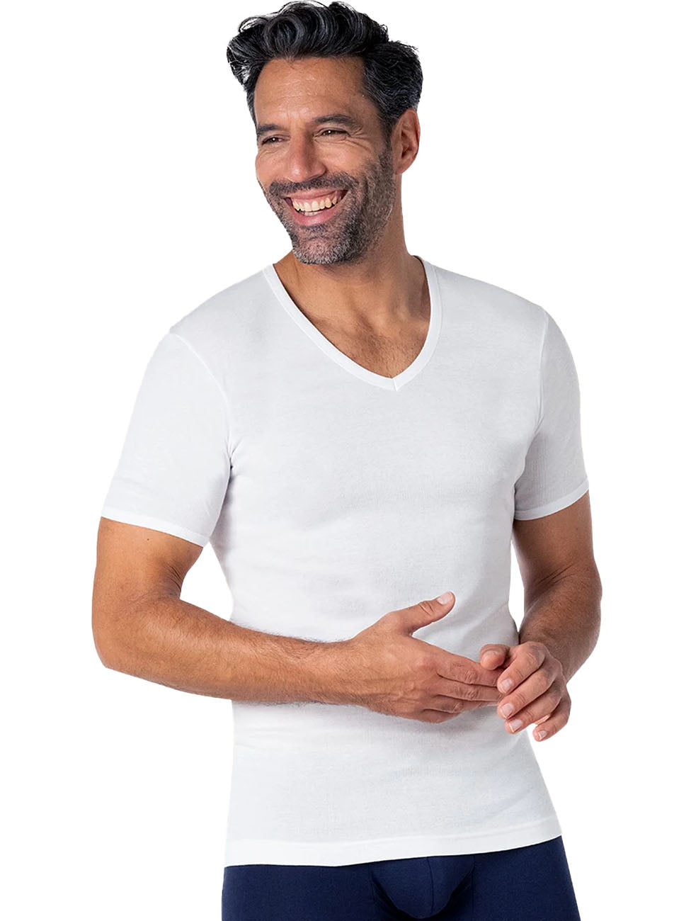 Eminence Pure Premium Cotton Men's V-Neck T-shirt