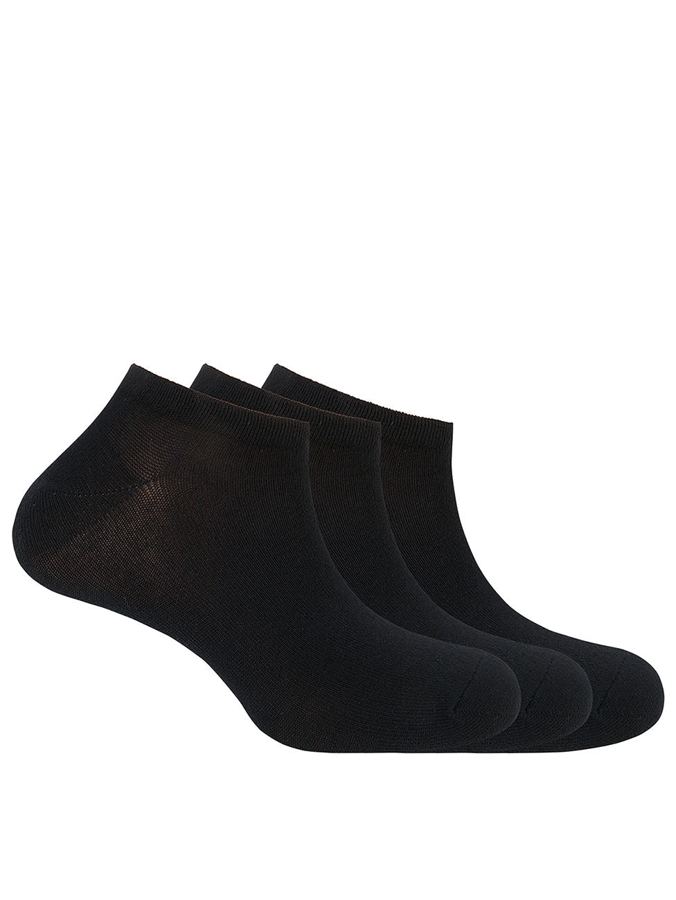 Punto Blanco Basix Plain Cotton Socks (Pack of 3)