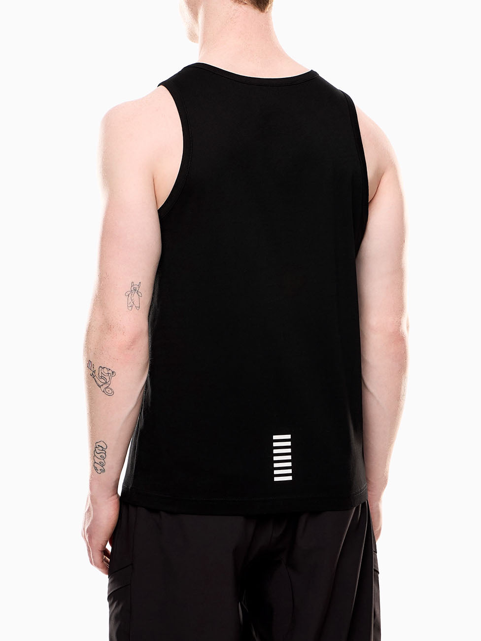 EA7 Core Identity Cotton Jersey Tank Top