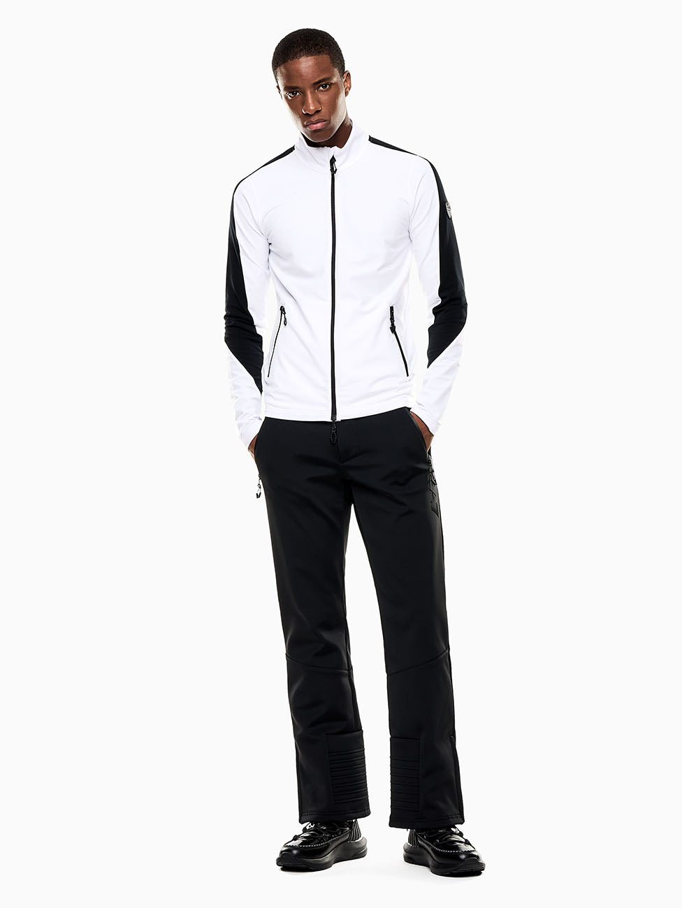 EA7 Powerstretch Technical Fabric Ski Fleece