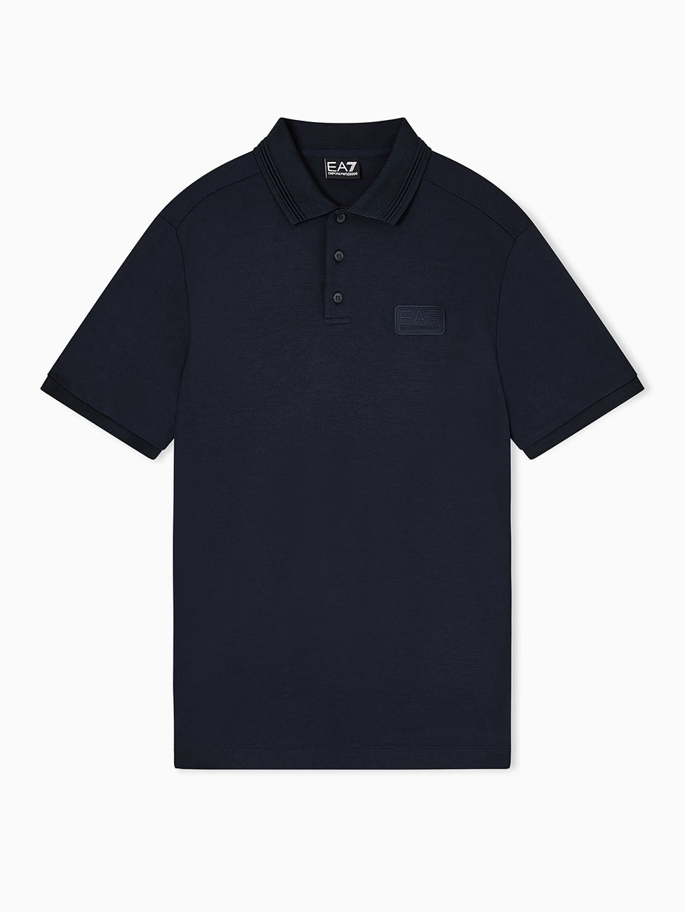 EA7 Lux Identity Modal-blend Polo Shirt