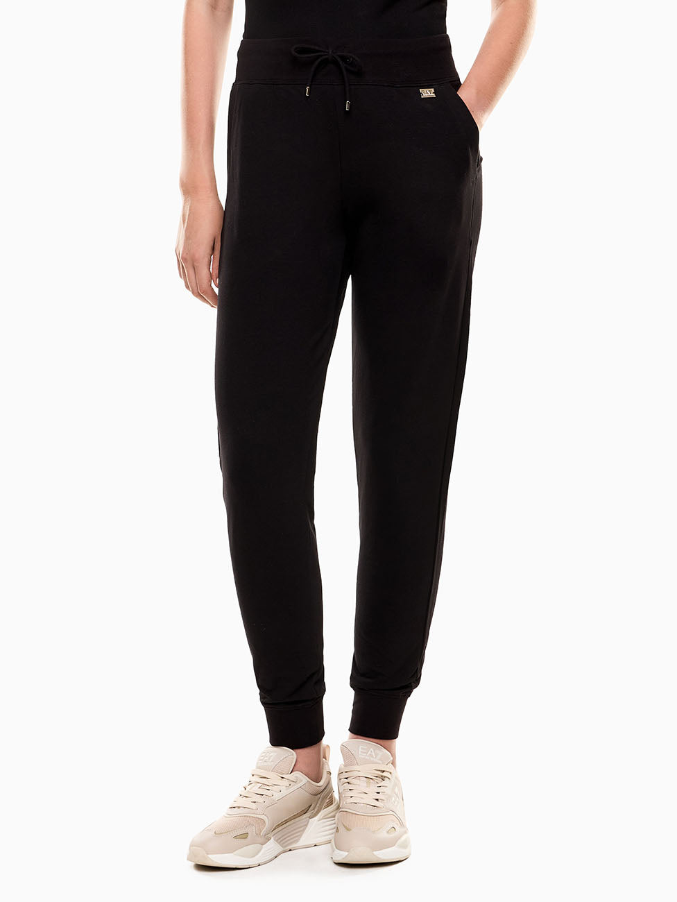 EA7 Core Lady Stretch-cotton Joggers