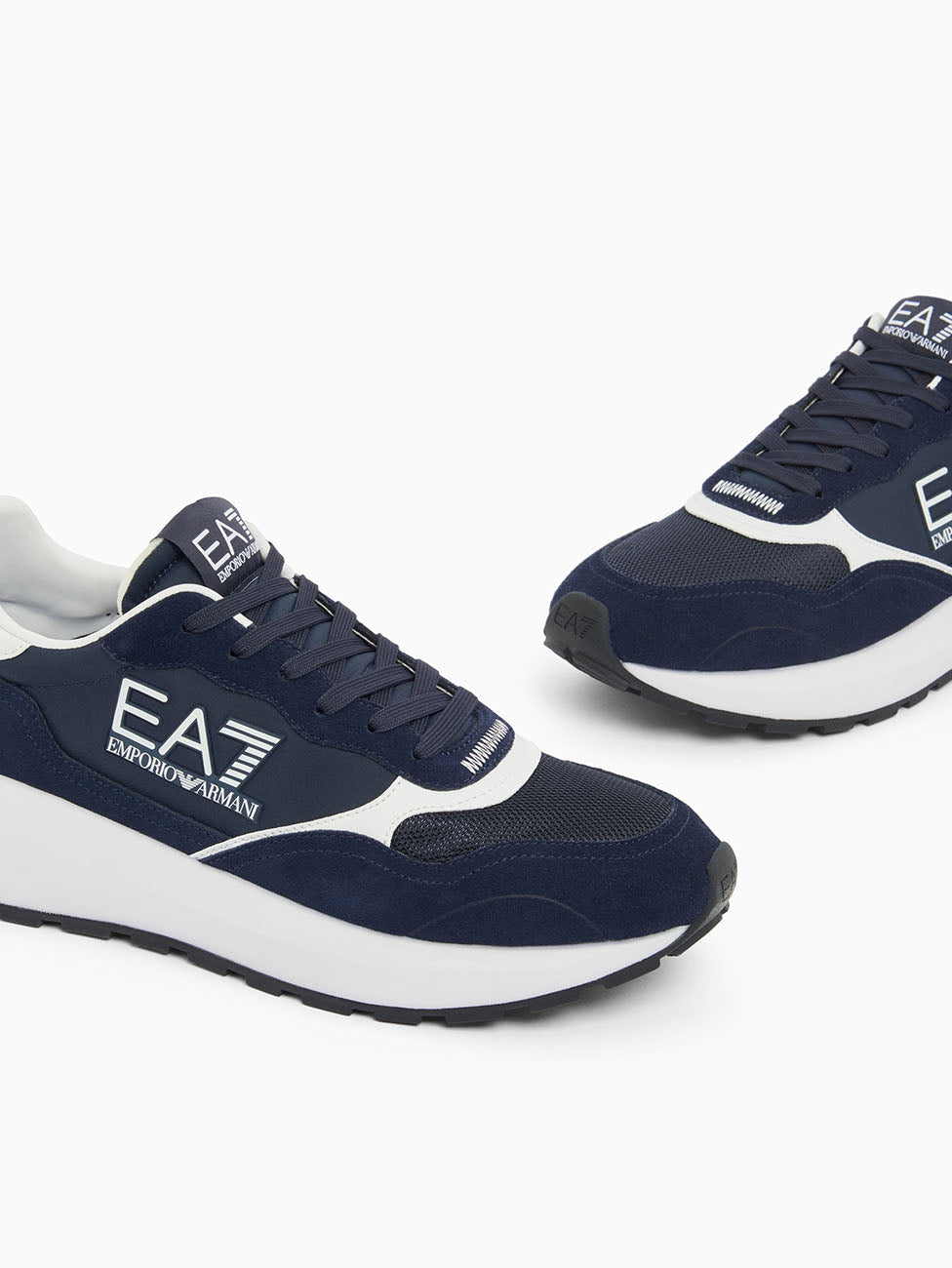 EA7 Sky Captain Low-Top Sneakers