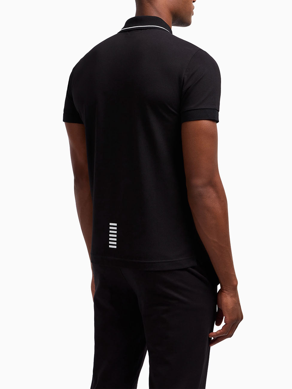 EA7 Core Identity Stretch-Cotton Polo Shirt