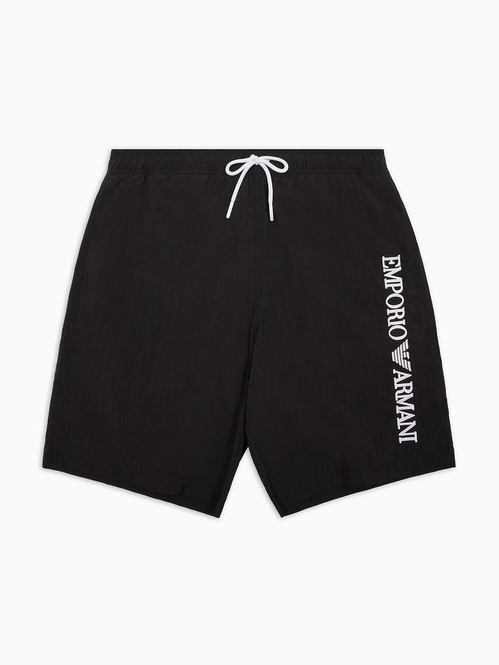 Emporio Armani Vertical Logo Beach Shorts