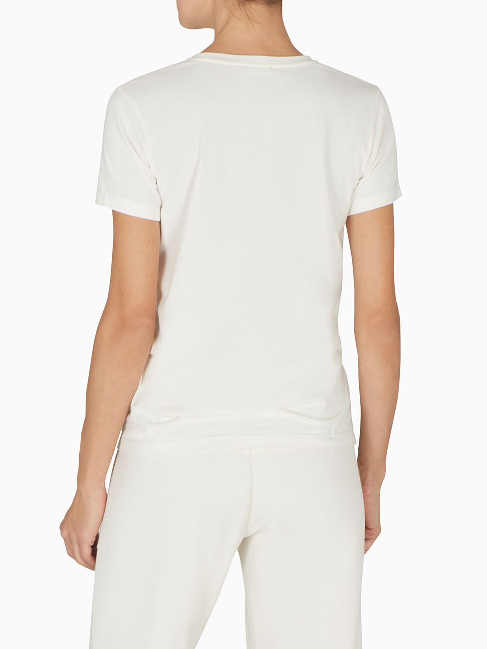 Emporio Armani Organic-Cotton Logo Print T-Shirt