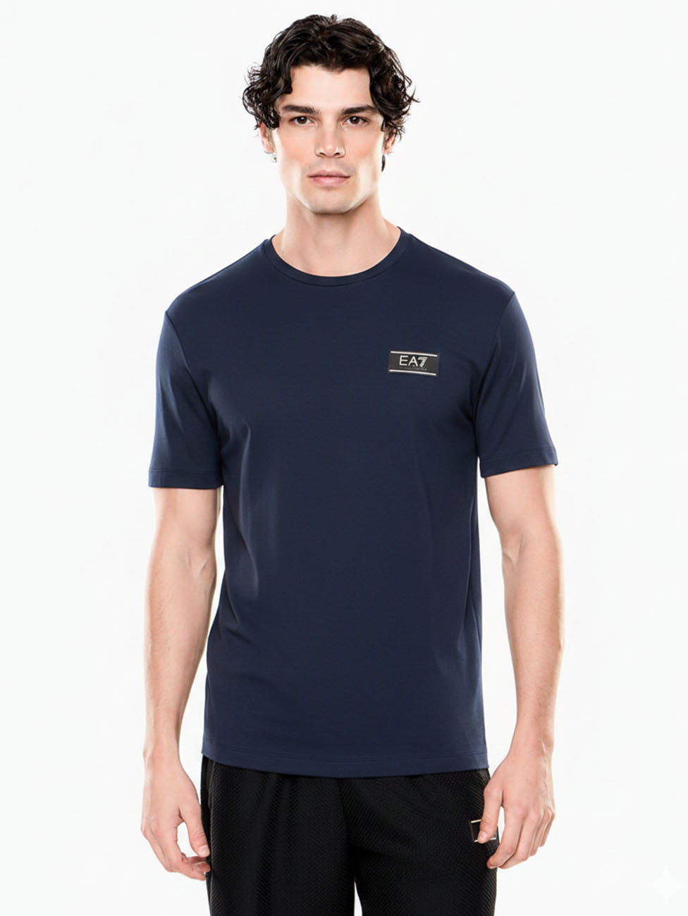 EA7 Premium Label Crew-neck T-Shirt