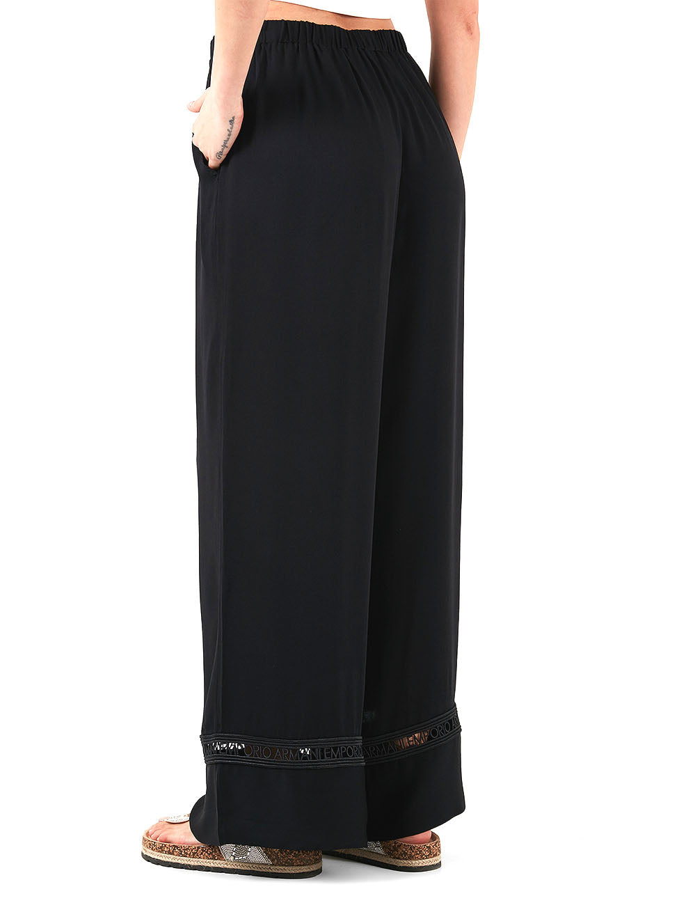 Emporio Armani Viscose Beach Trousers