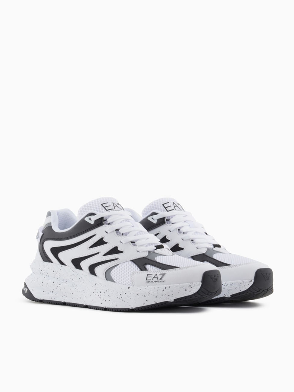 EA7 White & Black Crusher Sonic Dart Sneakers