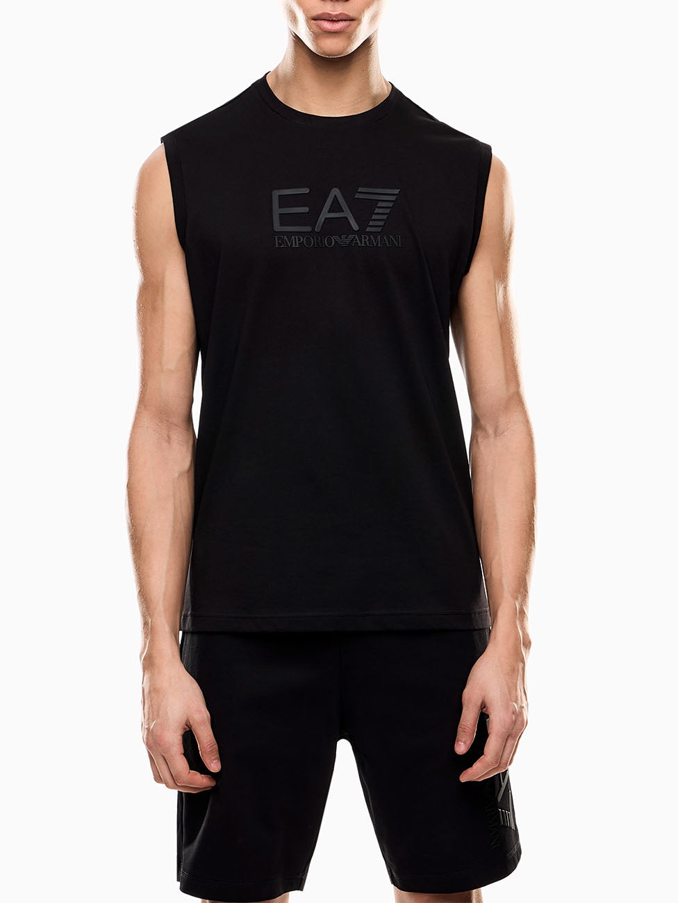EA7 Visibility Cotton Jersey T-Shirt