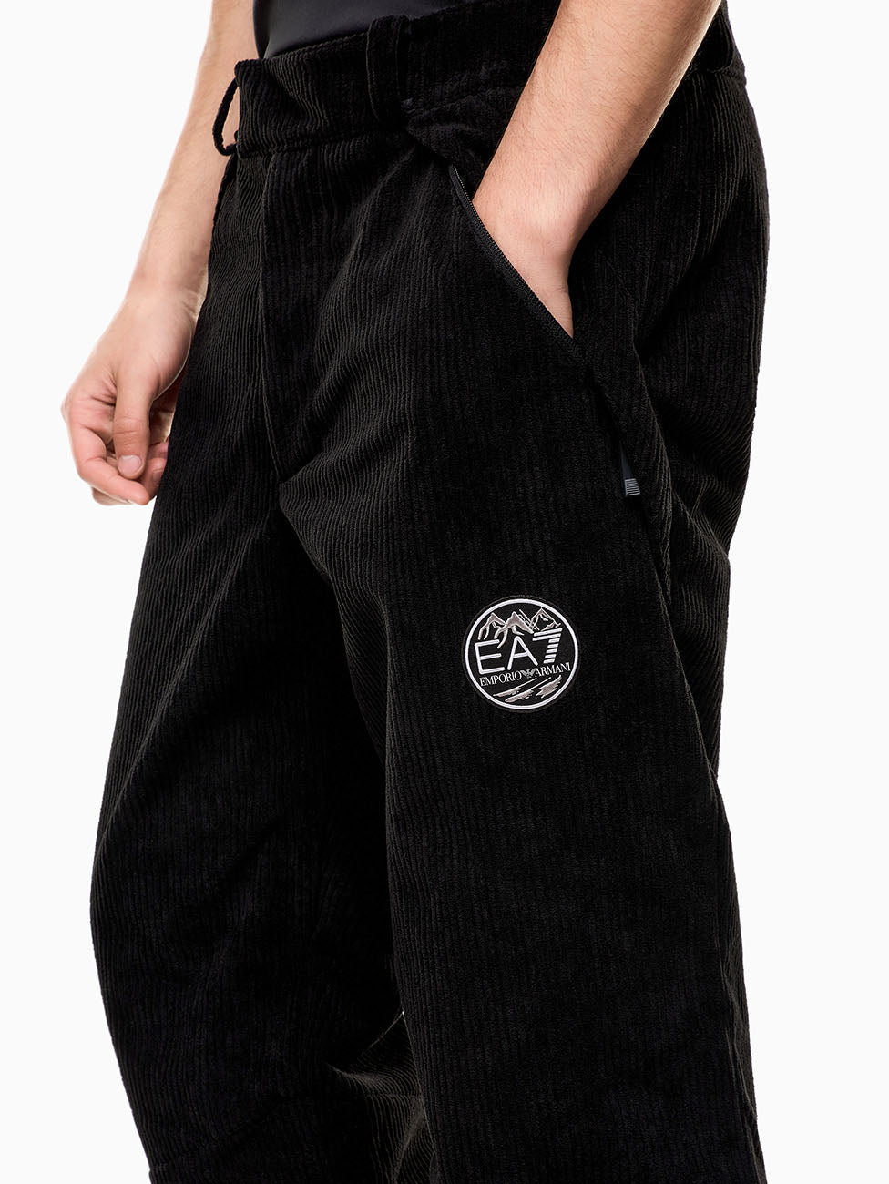 EA7 STRATUM7 Technical Velour Ski Trousers