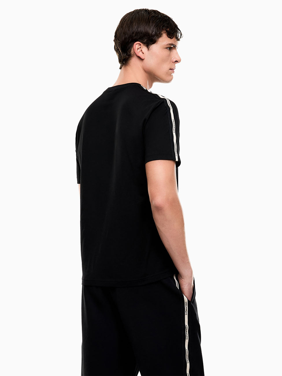 EA7 Logo Series Crew-neck T-shirt