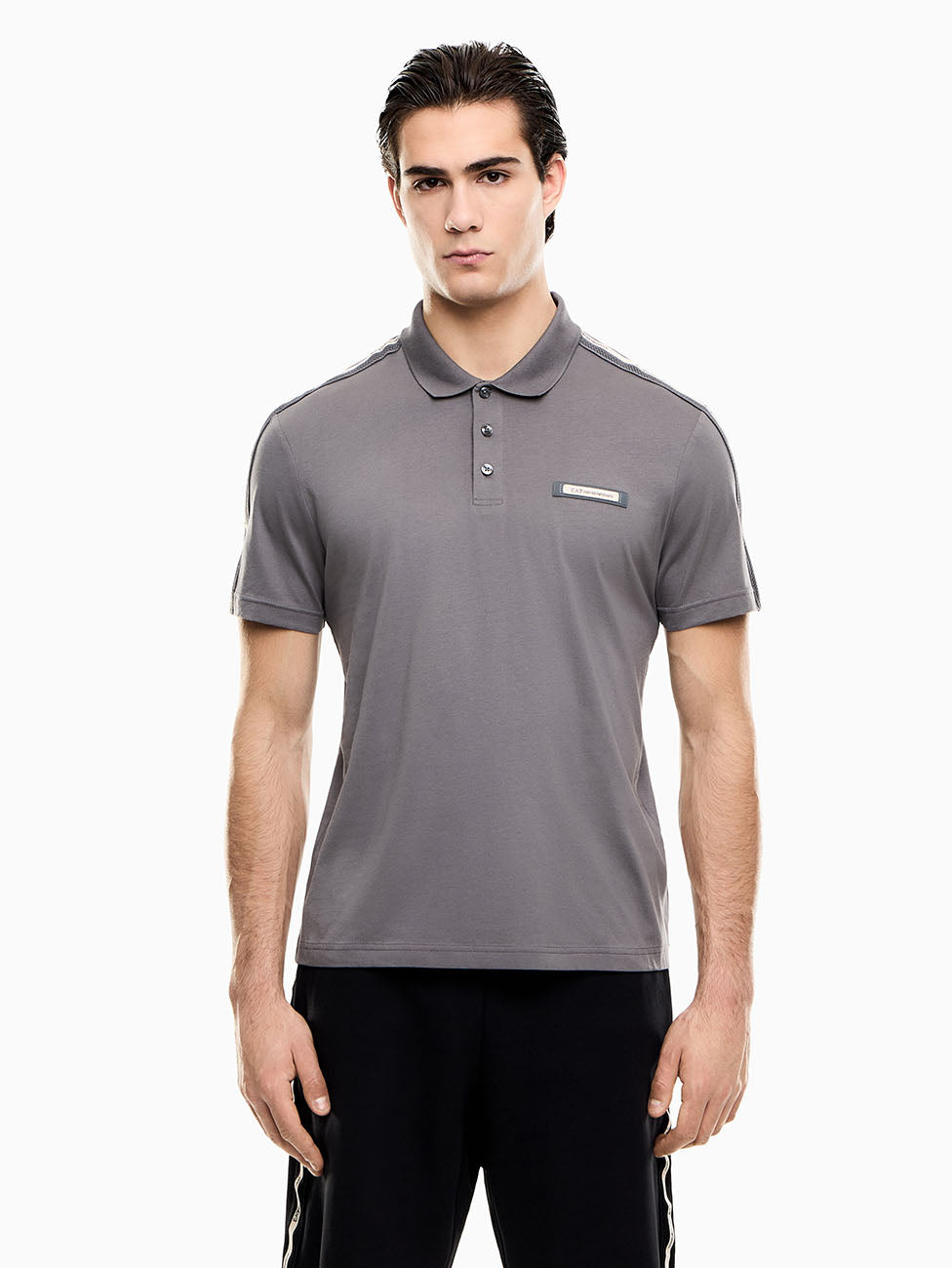EA7 TRAIN LOGO SERIES TAPE  POLO POLO SHIRT