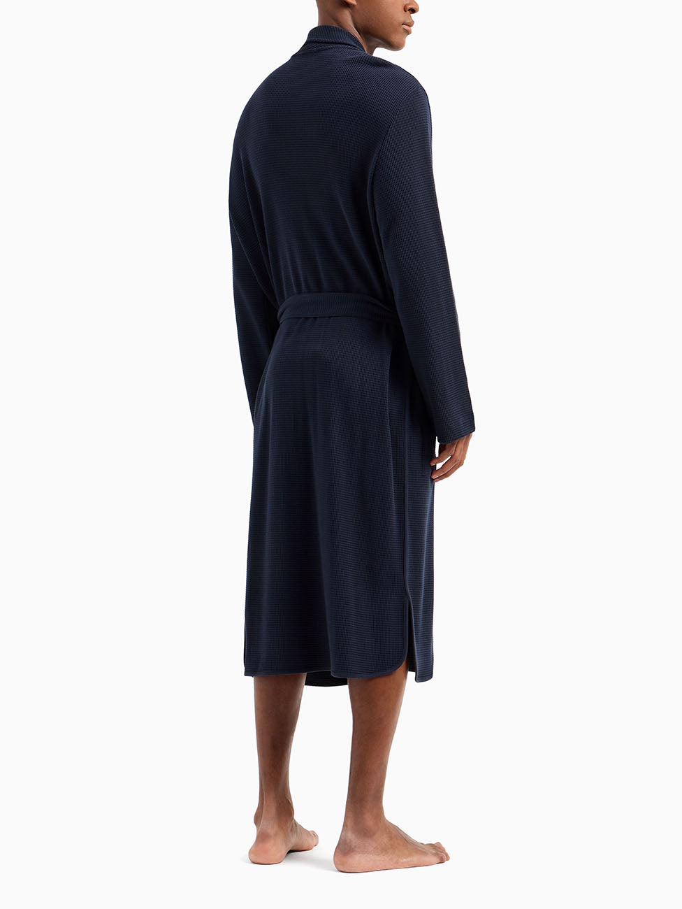 Emporio Armani Waffle Jersey Robe