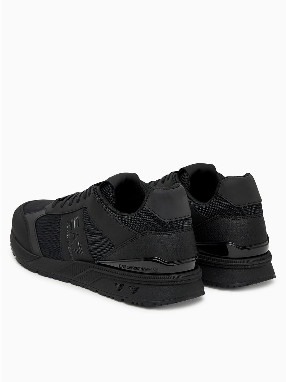 EA7 Triple Black Evo Mesh Sneakers