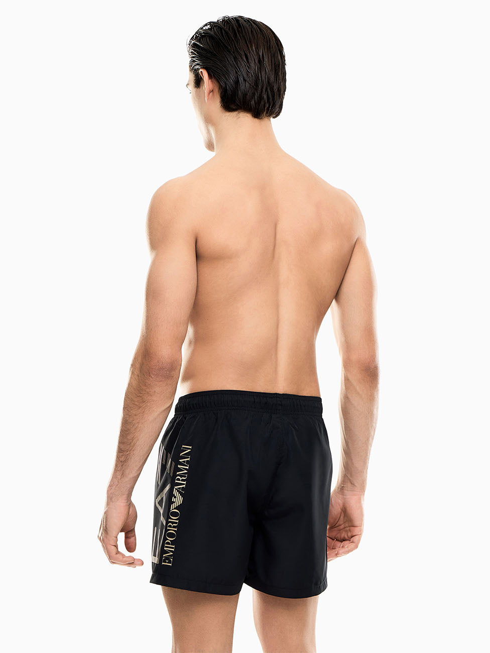 EA7 Water Sport Logo Series Swim Trunks