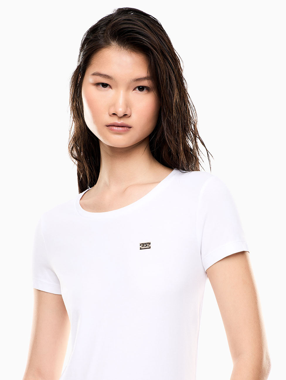 EA7 Core Lady Stretch-jersey T-shirt