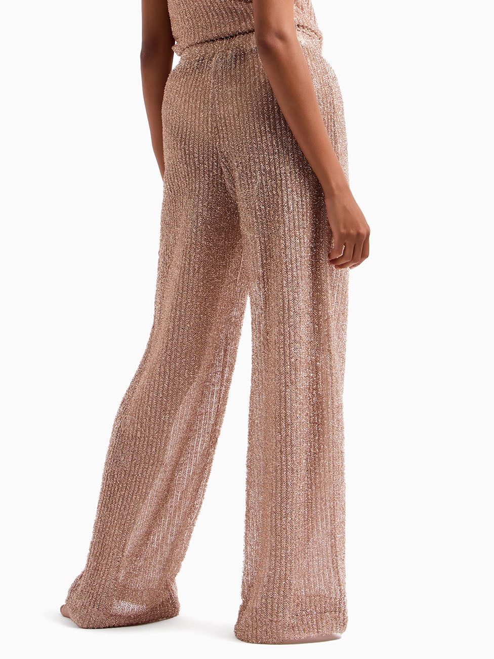 Emporio Armani Fuzzy Lurex Beach Trousers