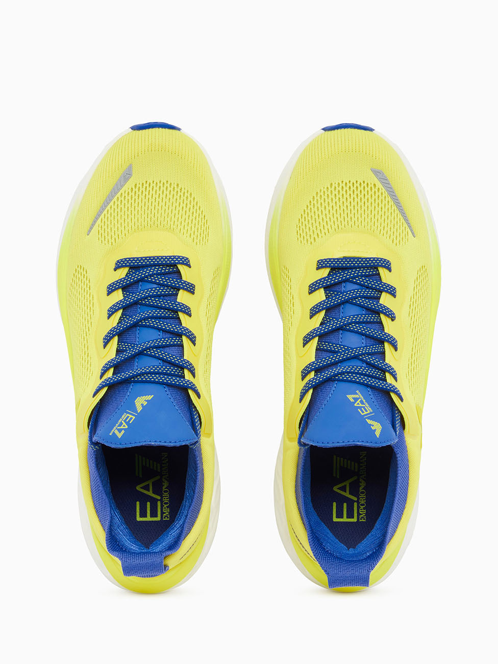EA7 Yellow Nitro Wave Sneakers