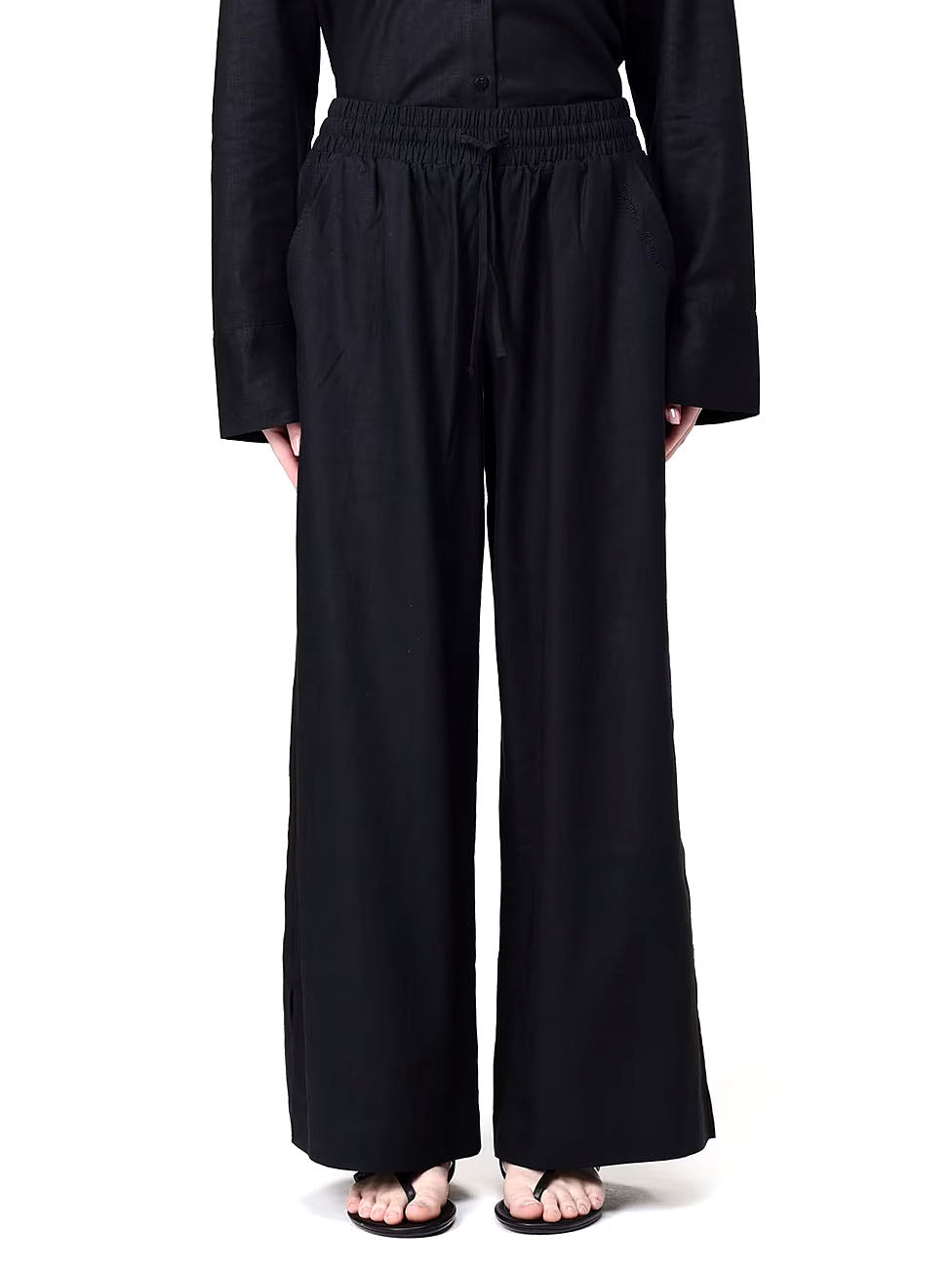 Emporio Armani Linen & Viscose Trousers