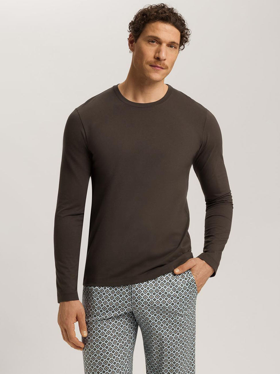 Hanro Living Shirts Long Sleeve Shirt