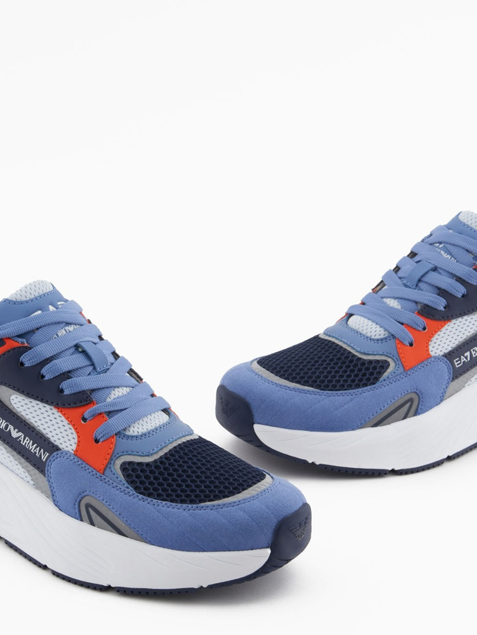 EA7 Black Iris Crusher Sonic Sneakers