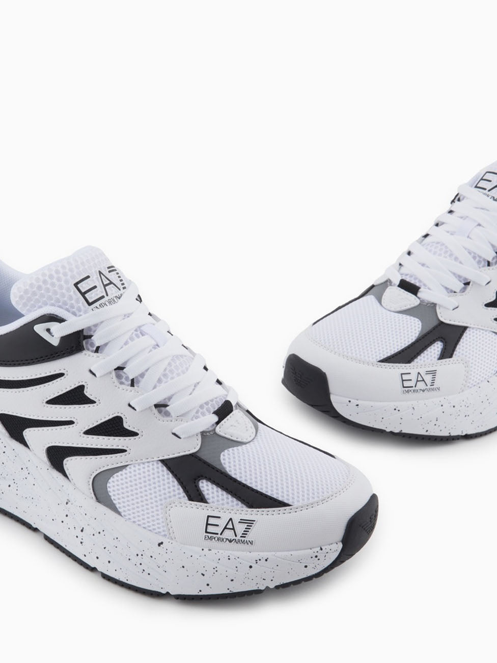 EA7 White & Black Crusher Sonic Dart Sneakers