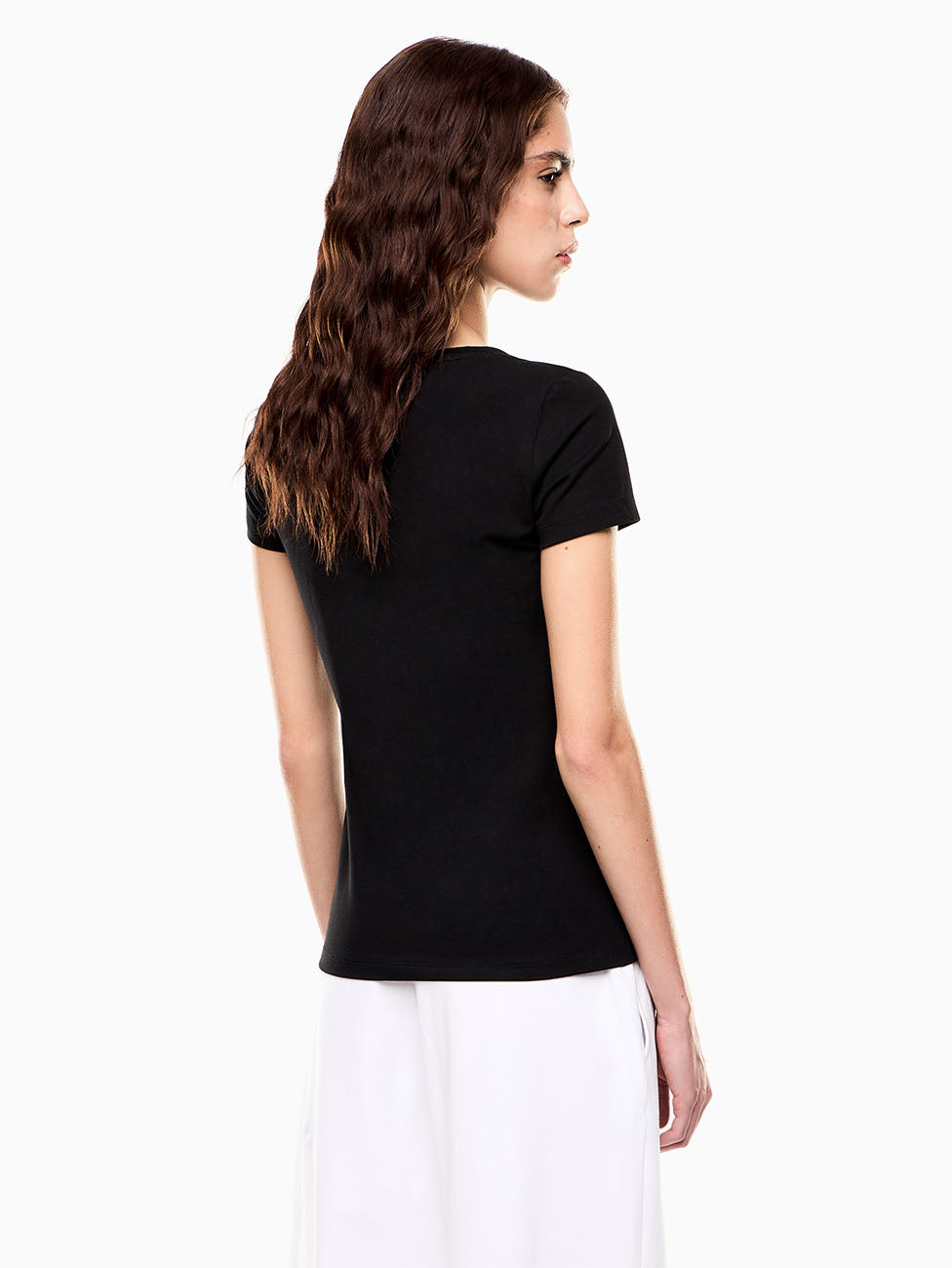 EA7 Core Lady Stretch-jersey T-shirt